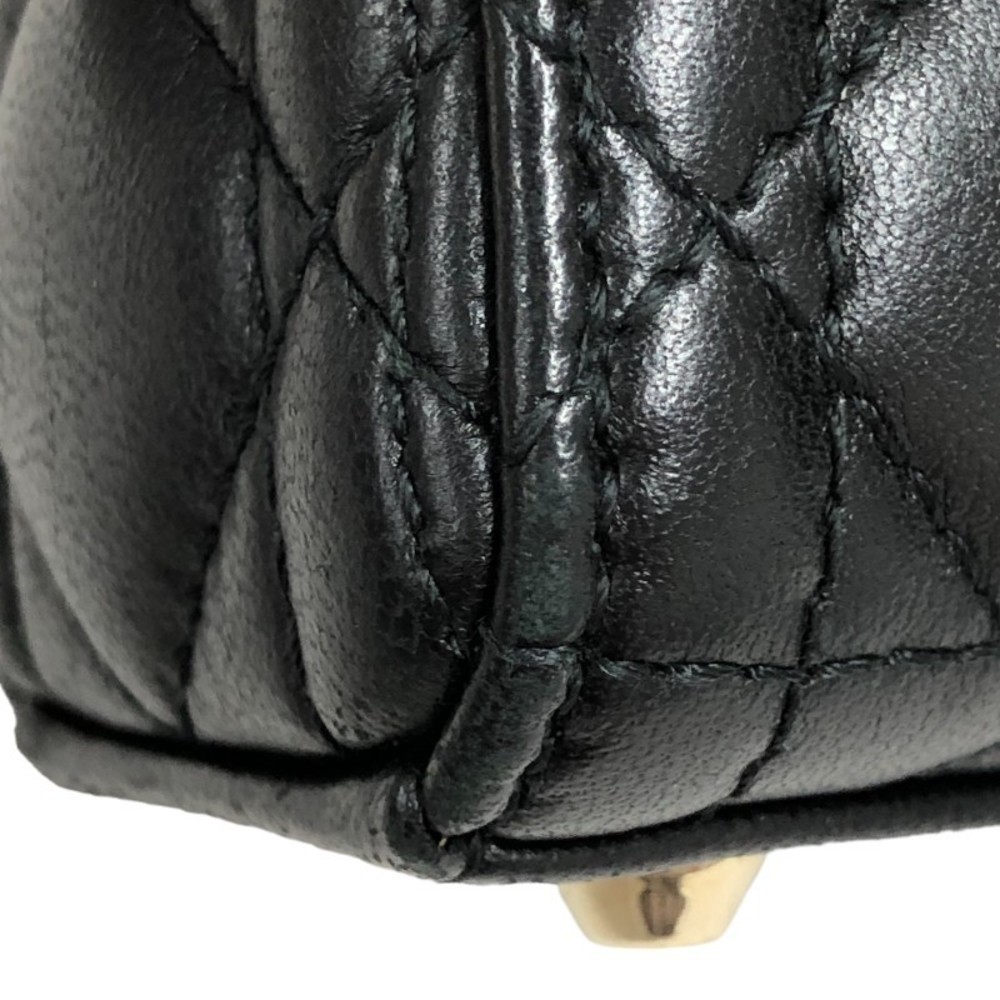 Christian Dior Lady Dior Micro Lambskin Shoulder Bag Black - Picture 11 of 16